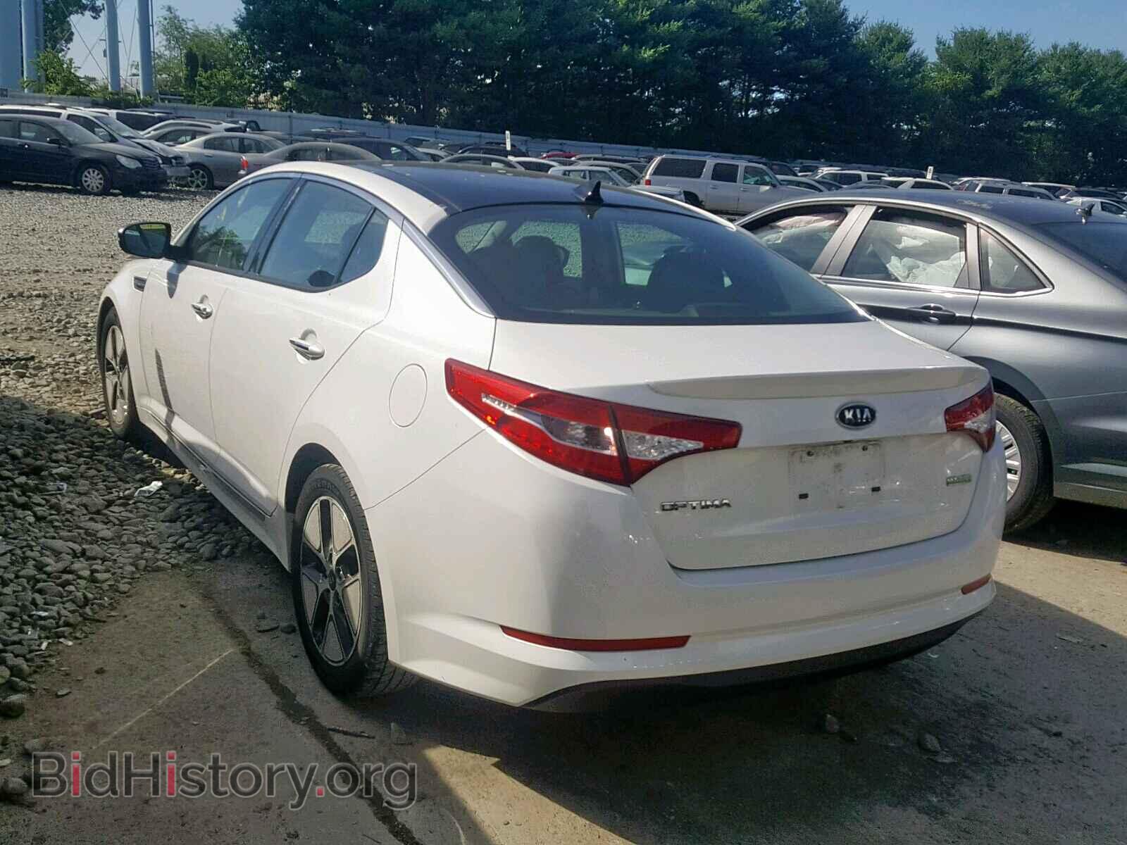 2011 KIA OPTIMA HYB - VIN: KNAGM4AD6B5002513 - Photo 3