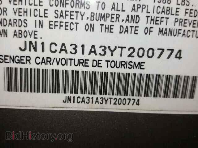 2000 NISSAN MAXIMA - VIN: JN1CA31A3YT200774 - Фото 10
