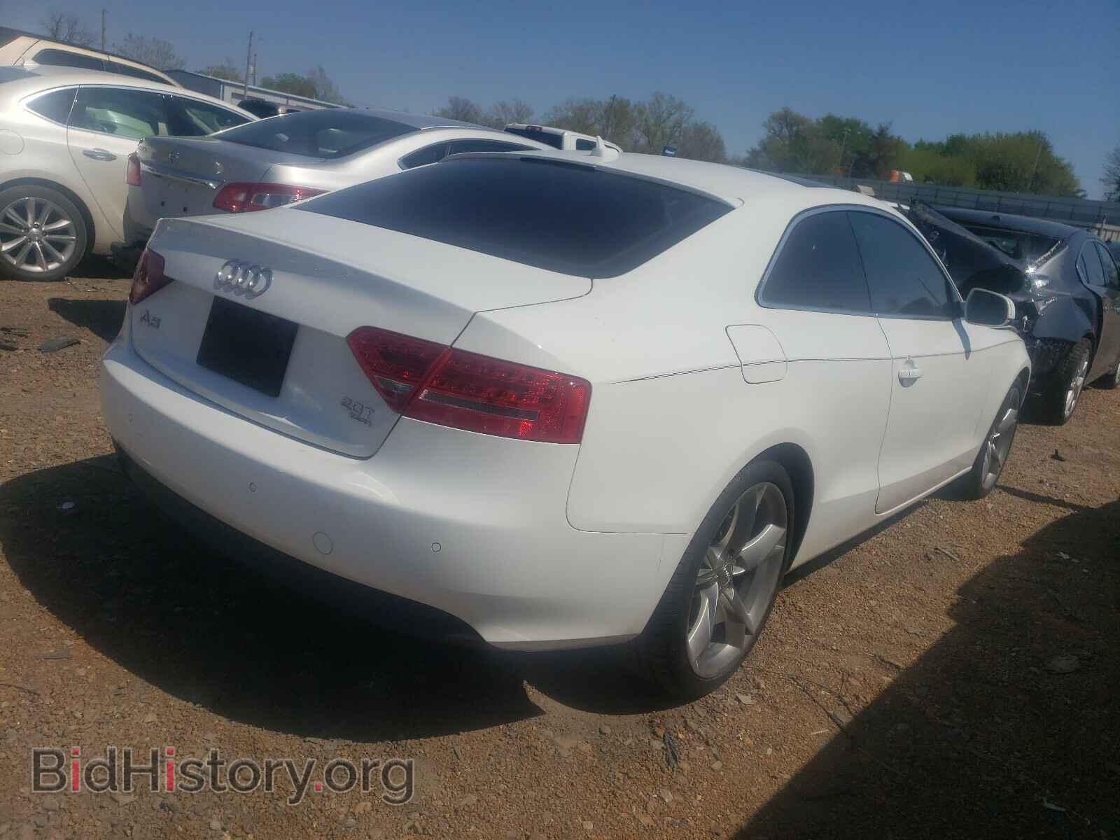 2012 AUDI A5 - VIN: WAULFAFR7CA021611 - Фото 4