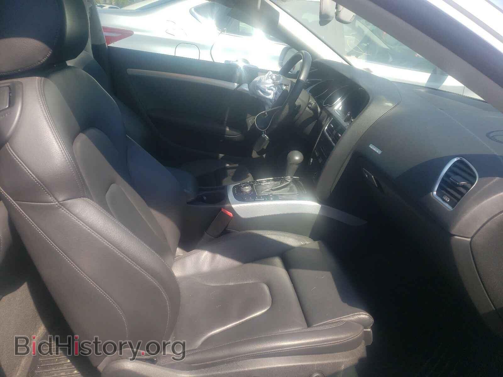 2012 AUDI A5 - VIN: WAULFAFR7CA021611 - Фото 5