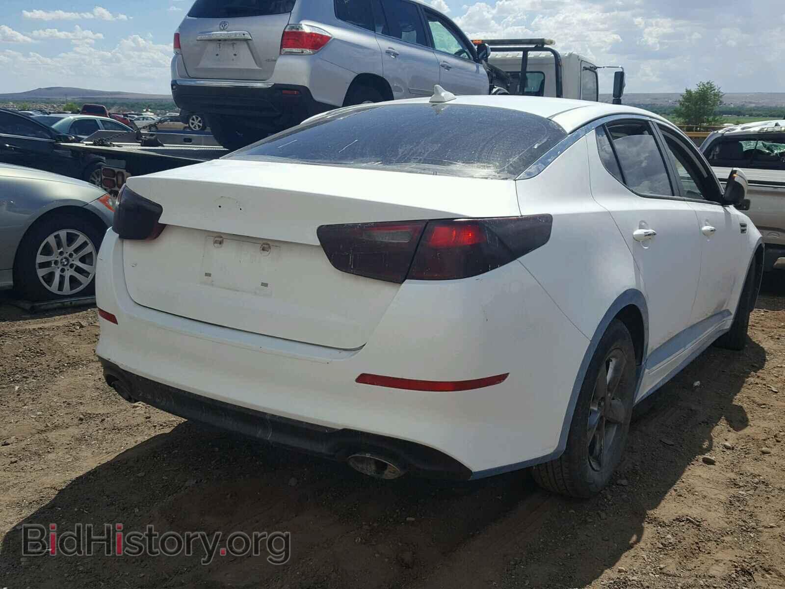 2014 KIA OPTIMA - VIN: 5XXGM4A74EG336696 - Фото 4