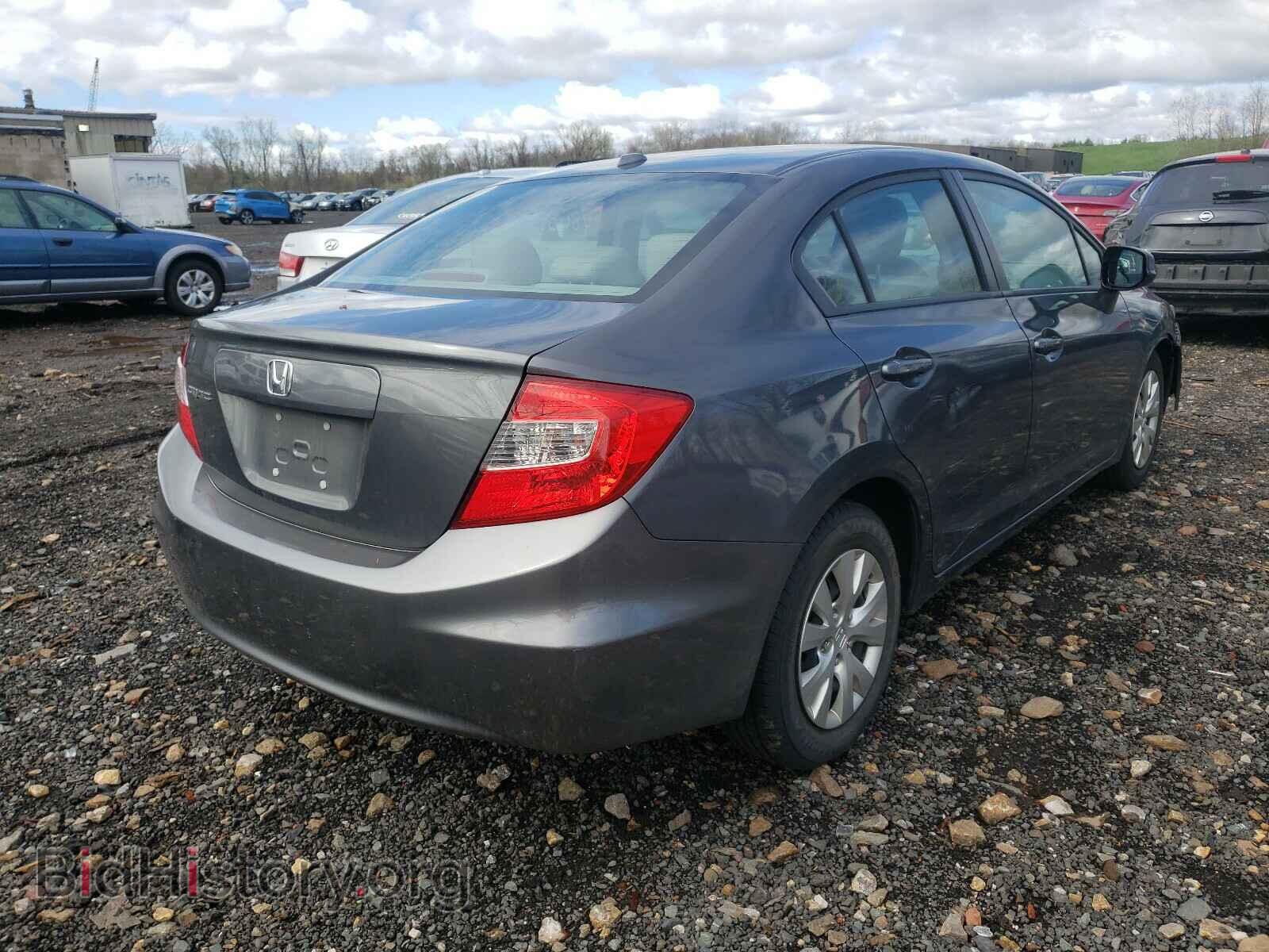 2012 HONDA CIVIC - VIN: 2HGFB2F95CH515762 - Фото 4
