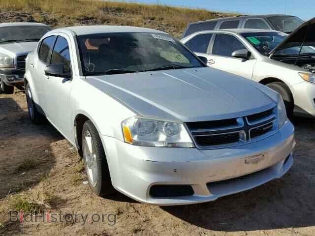 Photo 1C3CDZAB8CN157681 - DODGE AVENGER 2012