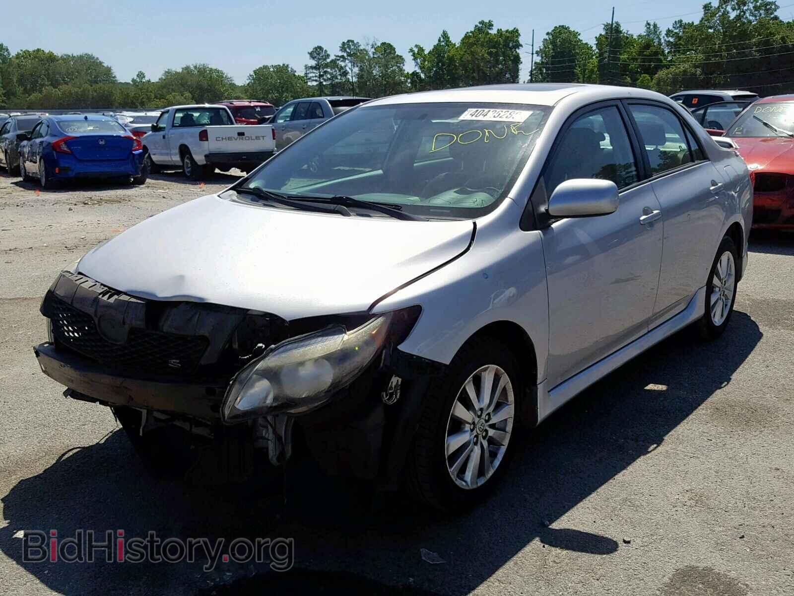 2010 TOYOTA COROLLA BA - VIN: 2T1BU4EE7AC488962 - Фото 2