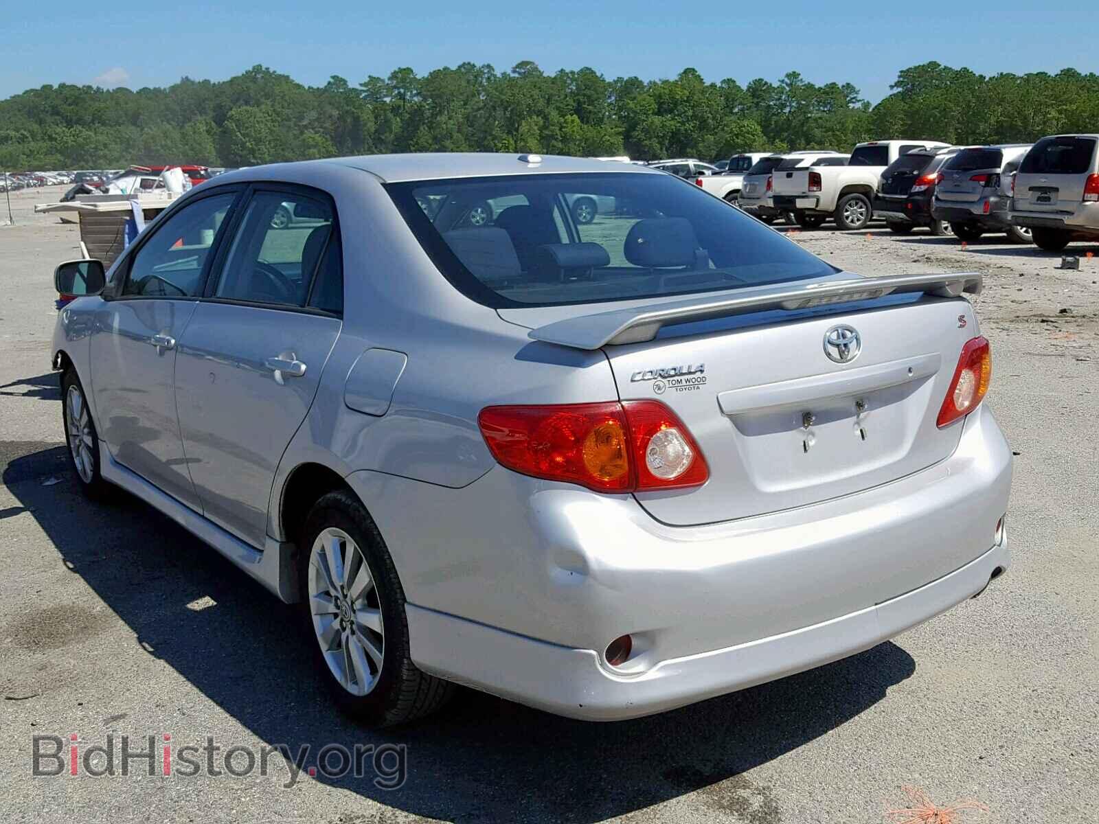 2010 TOYOTA COROLLA BA - VIN: 2T1BU4EE7AC488962 - Фото 3