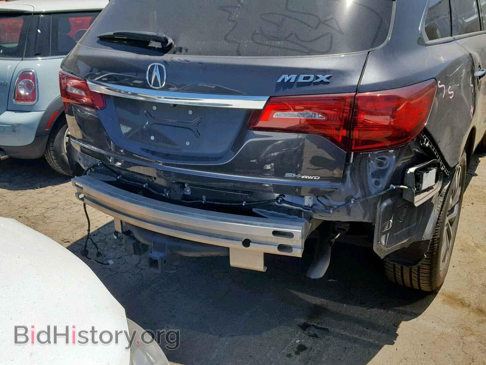 2016 ACURA MDX - VIN: 5FRYD4H4XGB044894 - Фото 9