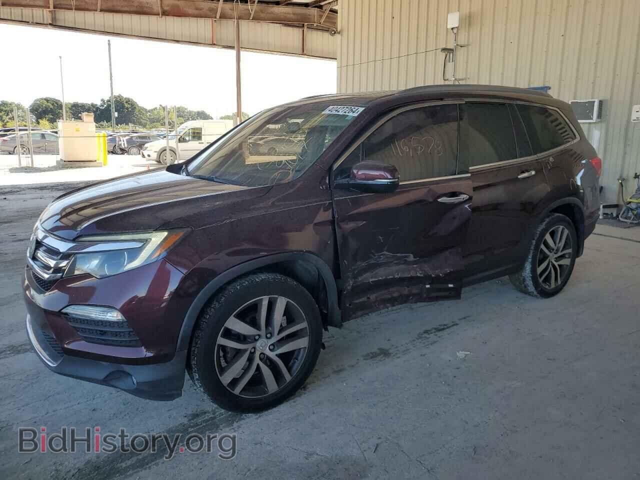 Фотография 5FNYF5H97GB042128 - HONDA PILOT 2016