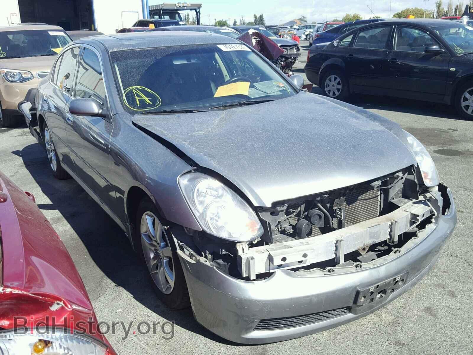 Фотография JNKCV51E36M512552 - INFINITI G35 2006