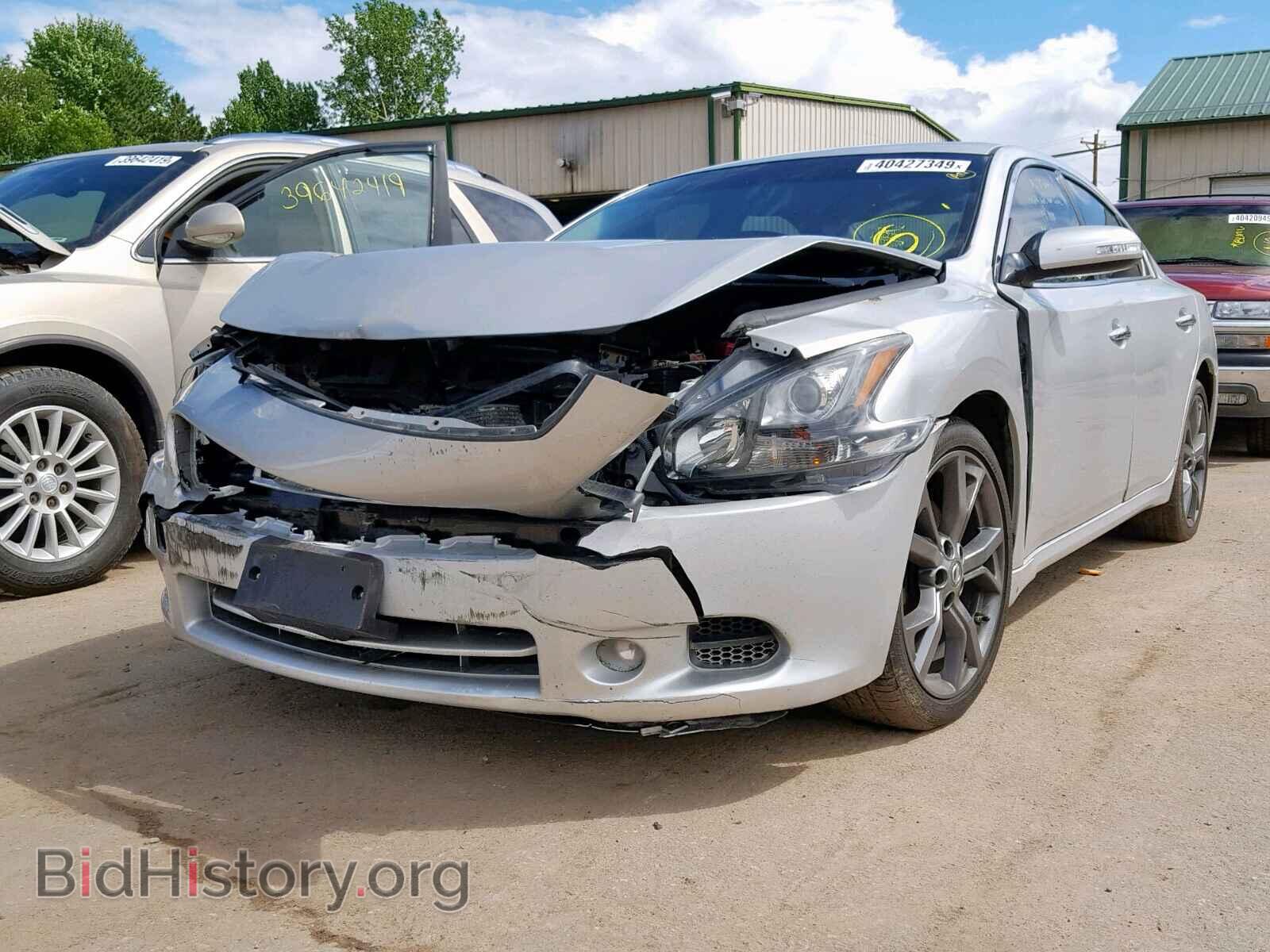 2013 NISSAN MAXIMA S - VIN: 1N4AA5AP4DC808355 - Фото 2