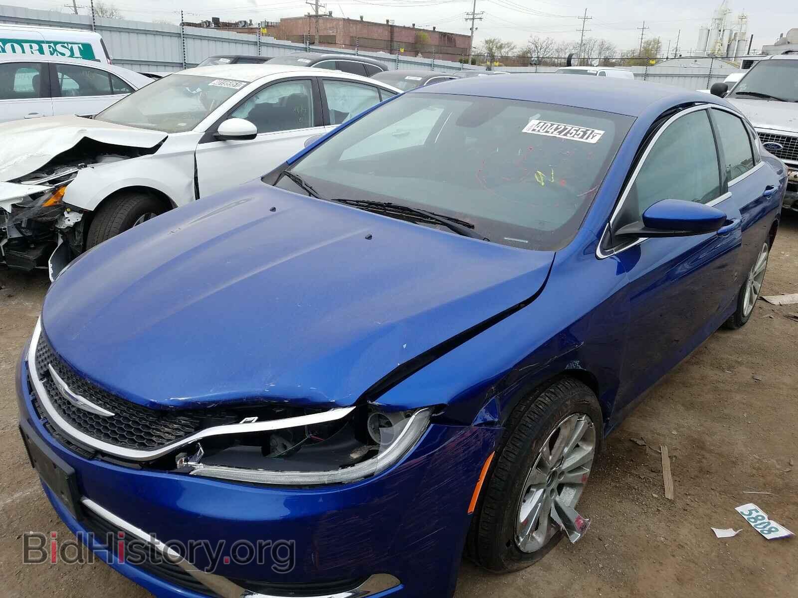 2015 CHRYSLER 200 - VIN: 1C3CCCAB4FN724800 - Фото 2