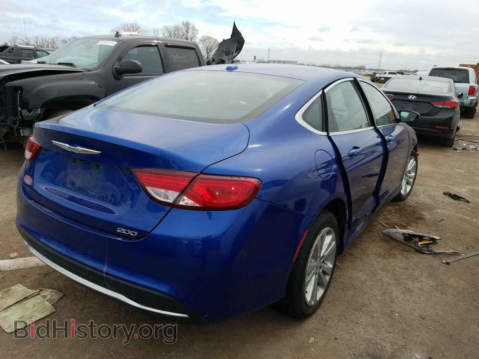 2015 CHRYSLER 200 - VIN: 1C3CCCAB4FN724800 - Фото 4