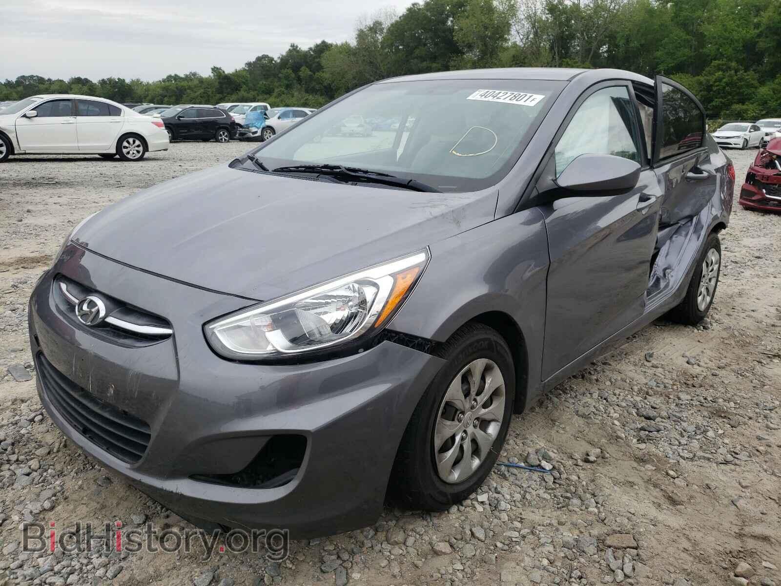2016 HYUNDAI ACCENT - VIN: KMHCT4AE1GU036655 - Фото 2