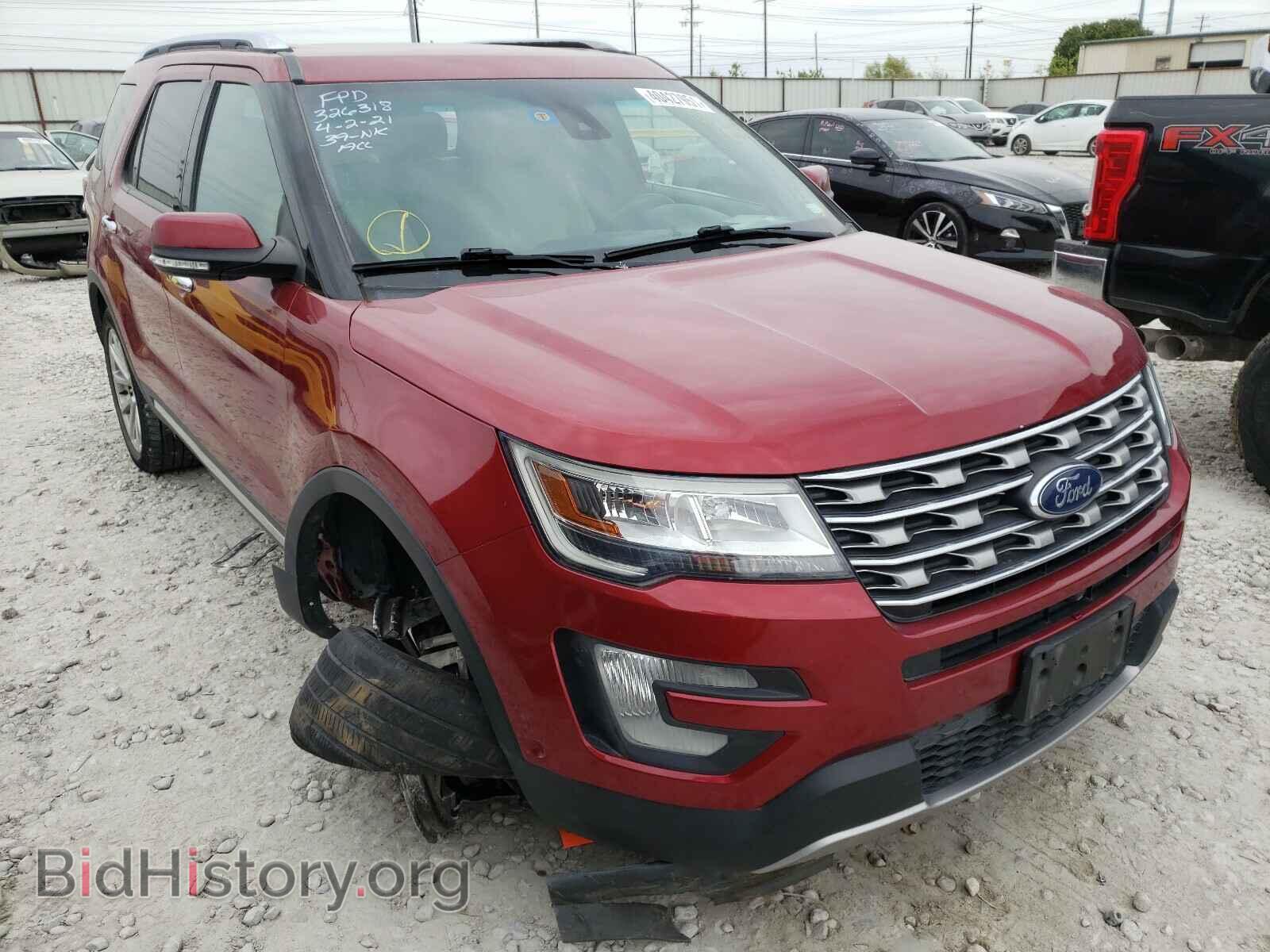 Photo 1FM5K7F89GGC87678 - FORD EXPLORER 2016