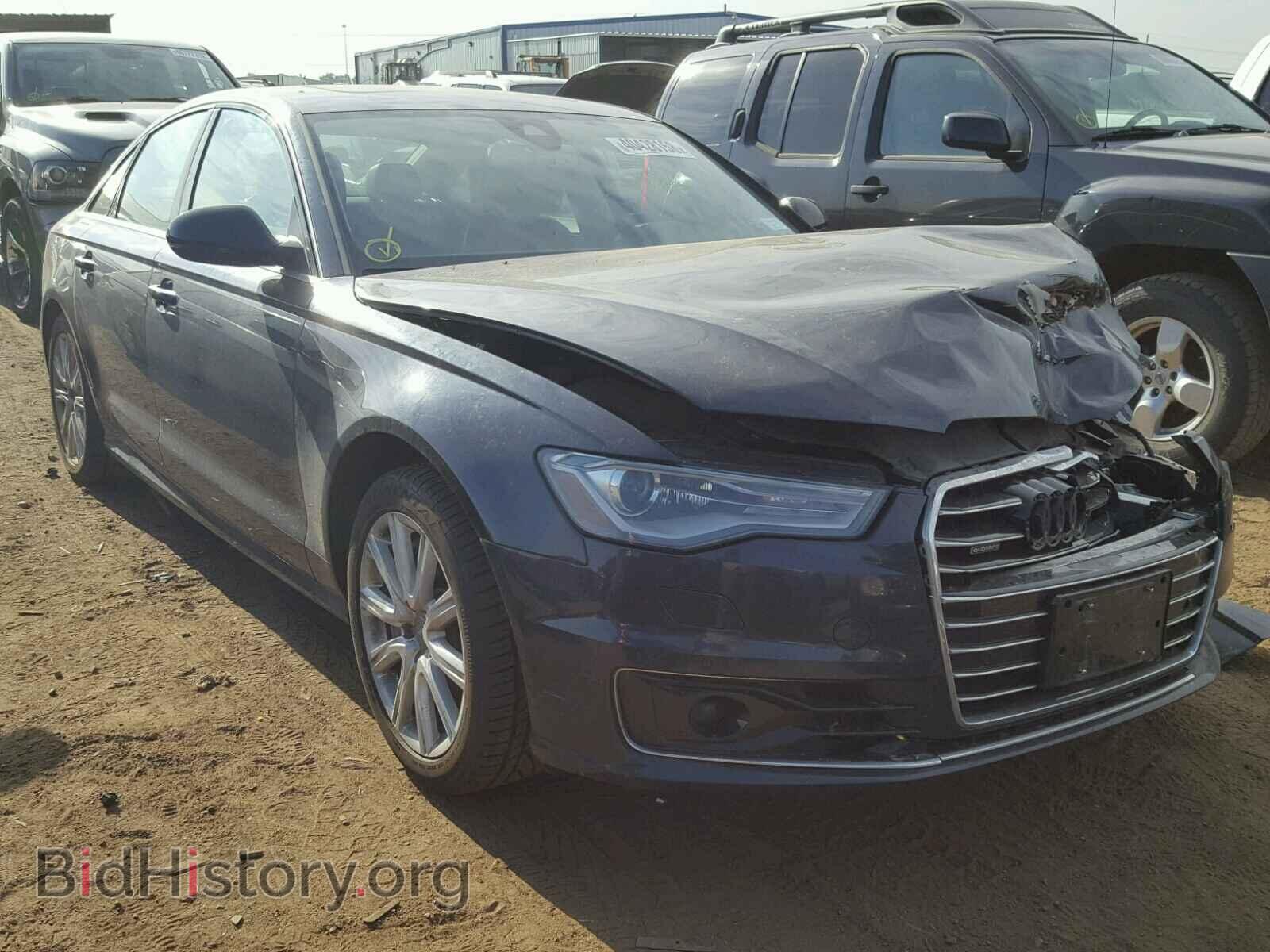 Фотография WAUGFAFC3GN112760 - AUDI A6 2016
