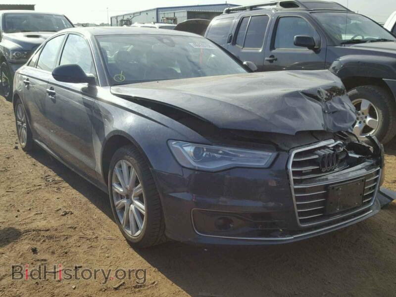2016 Audi A6 A6 Premium (VIN WAUGFAFC3GN112760) — photo 1 of 10, Copart, damage: front end