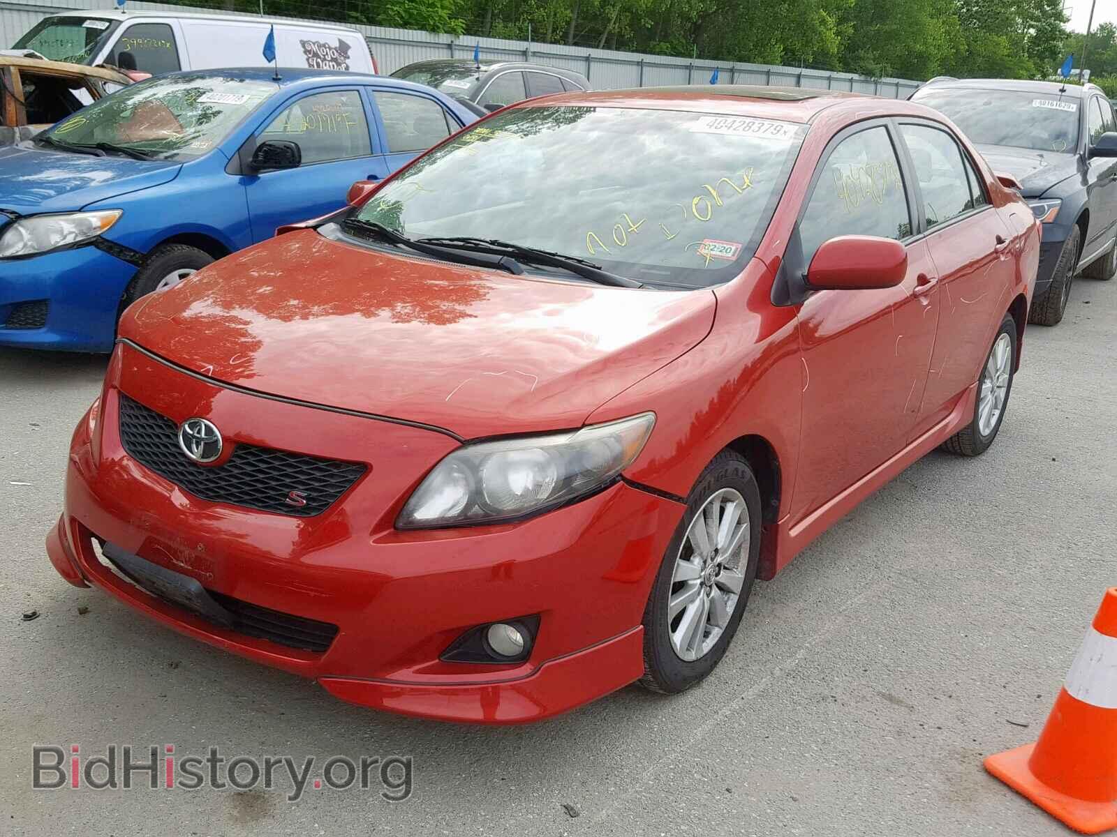 2010 TOYOTA COROLLA BA - VIN: 2T1BU4EEXAC324475 - Фото 2