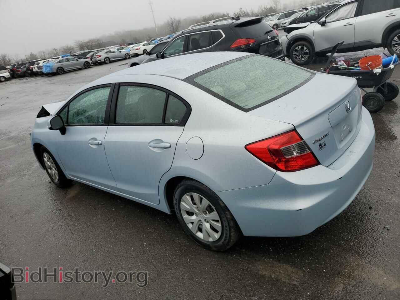 2012 HONDA CIVIC - VIN: 2HGFB2F54CH598260 - Фото 2