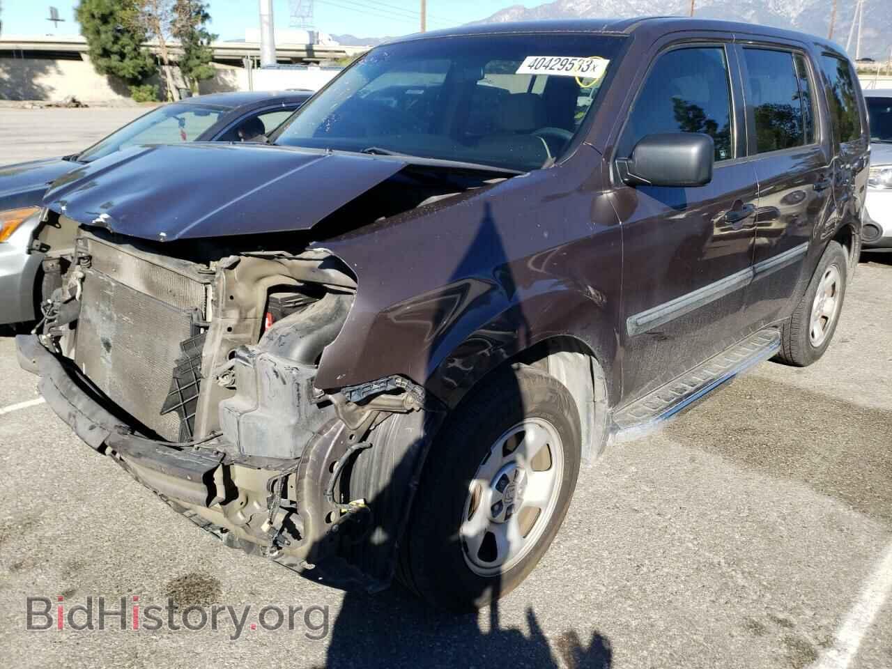 Фотография 5FNYF3H29CB002232 - HONDA PILOT 2012