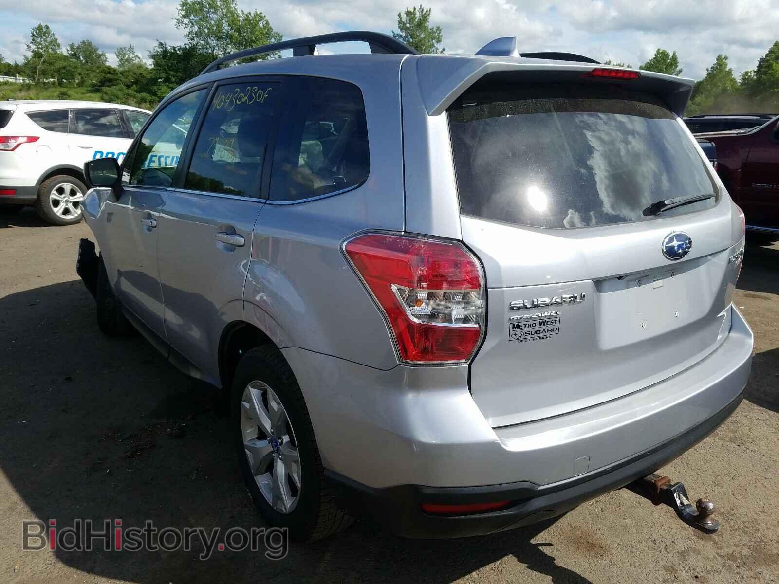 2016 SUBARU FORESTER - VIN: JF2SJAKC4GH480351 - Фото 3