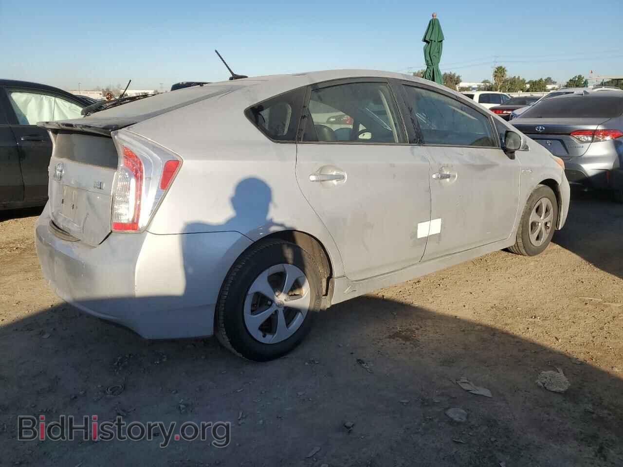 2014 TOYOTA PRIUS - VIN: JTDKN3DU4E0357939 - Фото 3