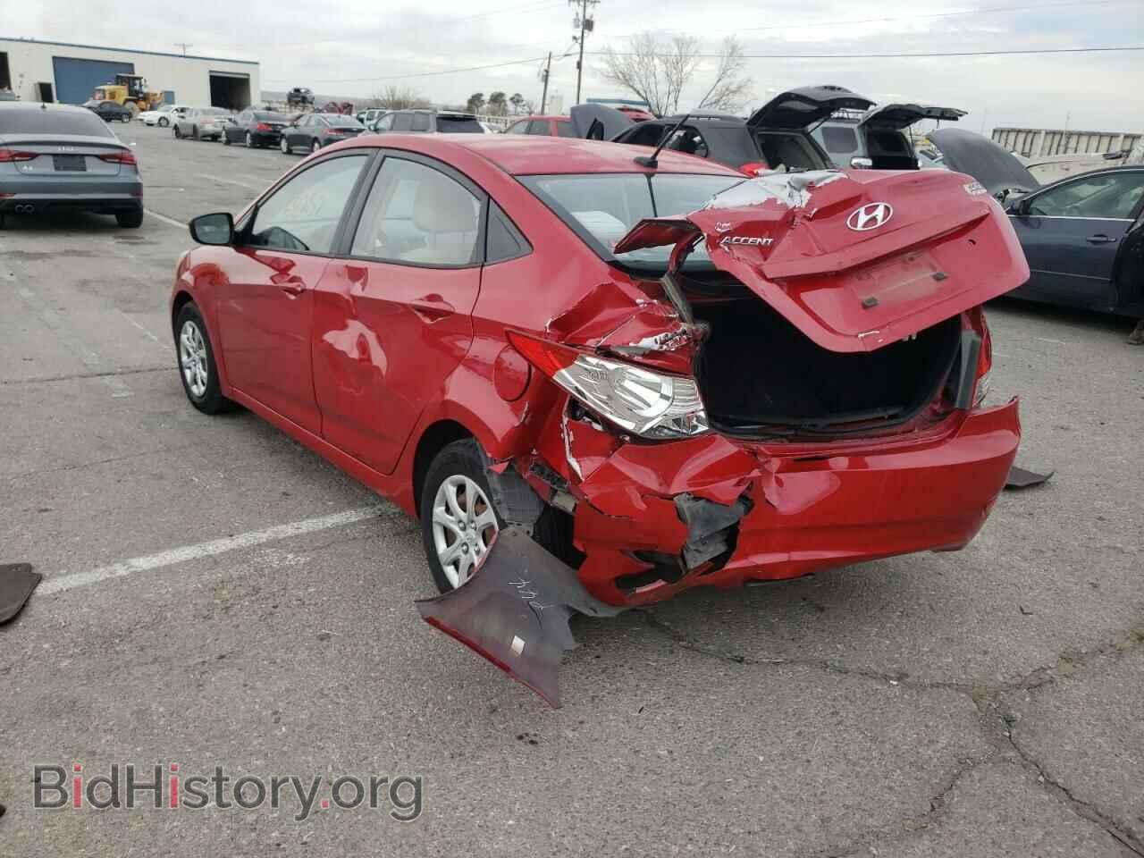 2013 HYUNDAI ACCENT - VIN: KMHCT4AE7DU294061 - Фото 3