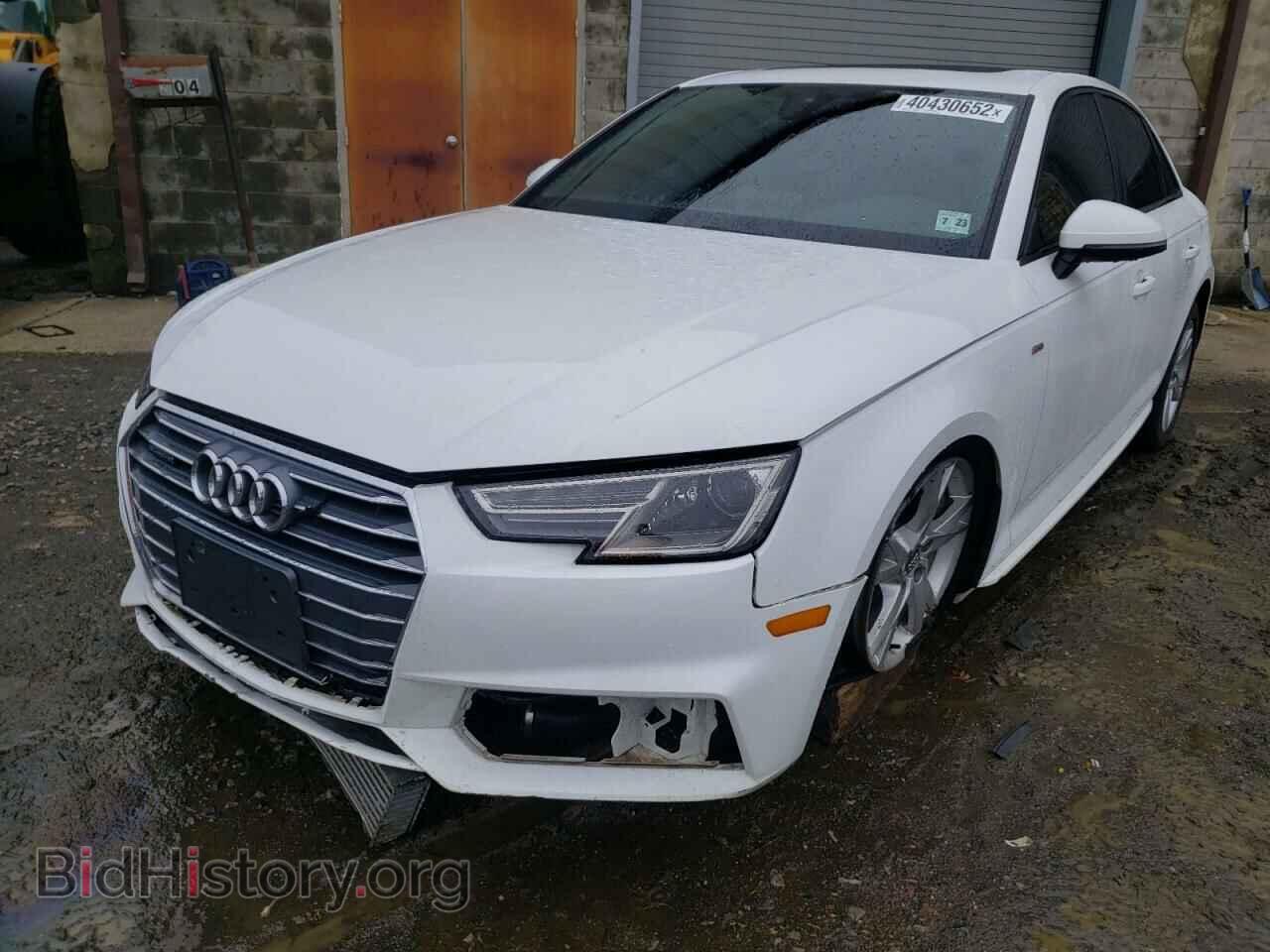 2018 AUDI A4 - VIN: WAUDNAF41JA214653 - Photo 2