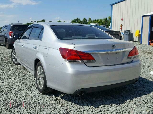 2011 TOYOTA AVALON - VIN: 4T1BK3DB0BU384577 - Фото 3