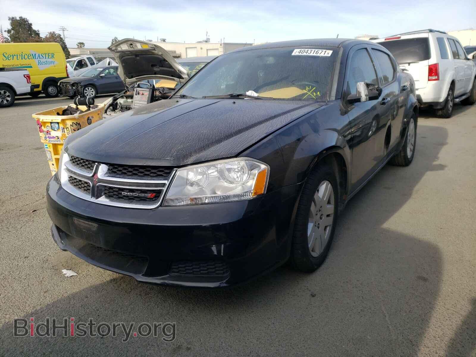 2014 DODGE AVENGER - VIN: 1C3CDZAB6EN151106 - Photo 2