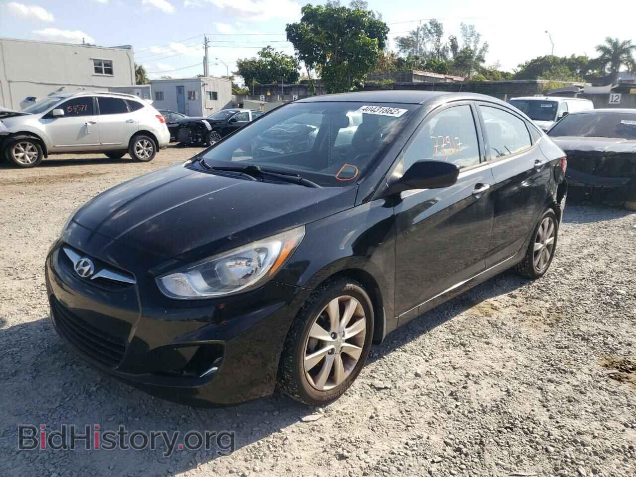2013 HYUNDAI ACCENT - VIN: KMHCU4AE7DU404684 - Фото 2