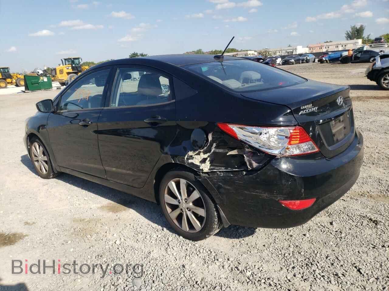 2013 HYUNDAI ACCENT - VIN: KMHCU4AE7DU404684 - Фото 3
