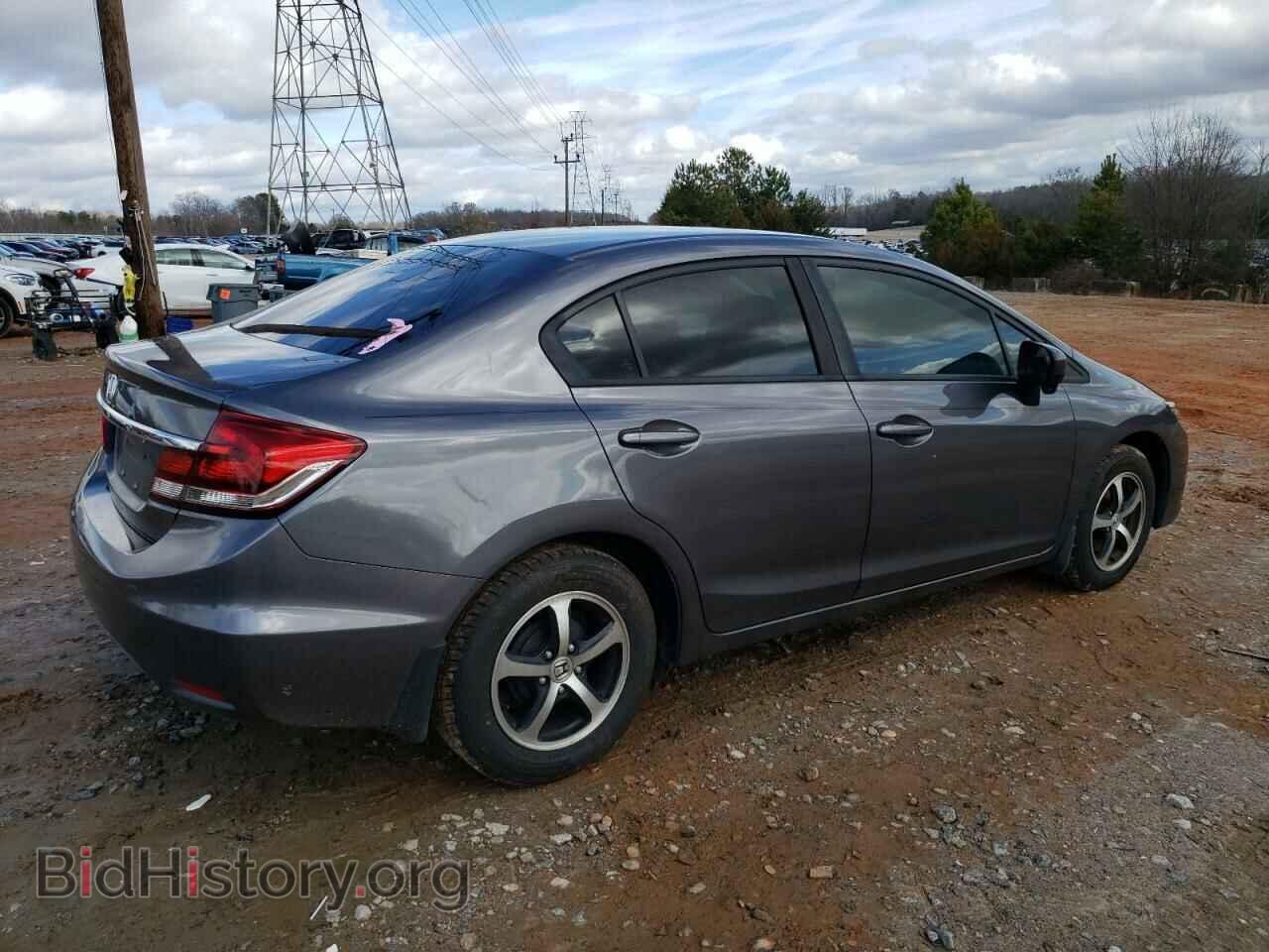 2015 HONDA CIVIC - VIN: 19XFB2F70FE015229 - Фото 3