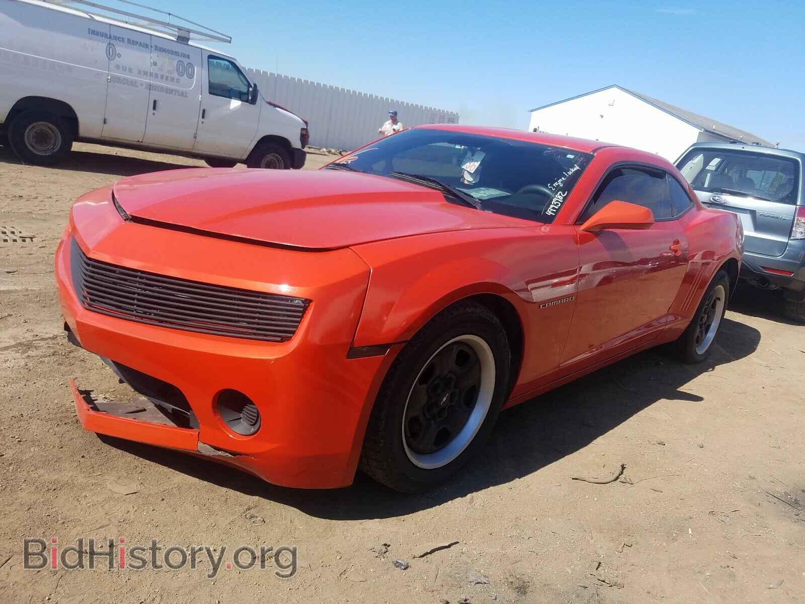 2010 CHEVROLET CAMARO - VIN: 2G1FA1EV4A9165342 - Фото 2