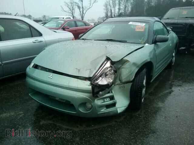 2003 MITSUBISHI ECLIPSE - VIN: 4A3AE45GX3E014267 - Фото 2