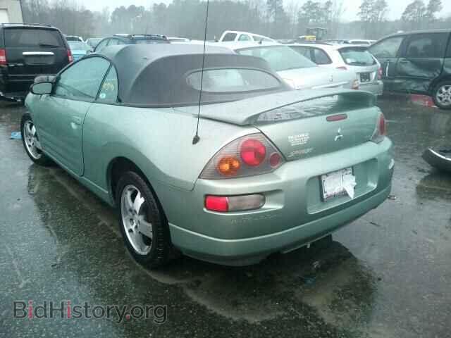 2003 MITSUBISHI ECLIPSE - VIN: 4A3AE45GX3E014267 - Фото 3