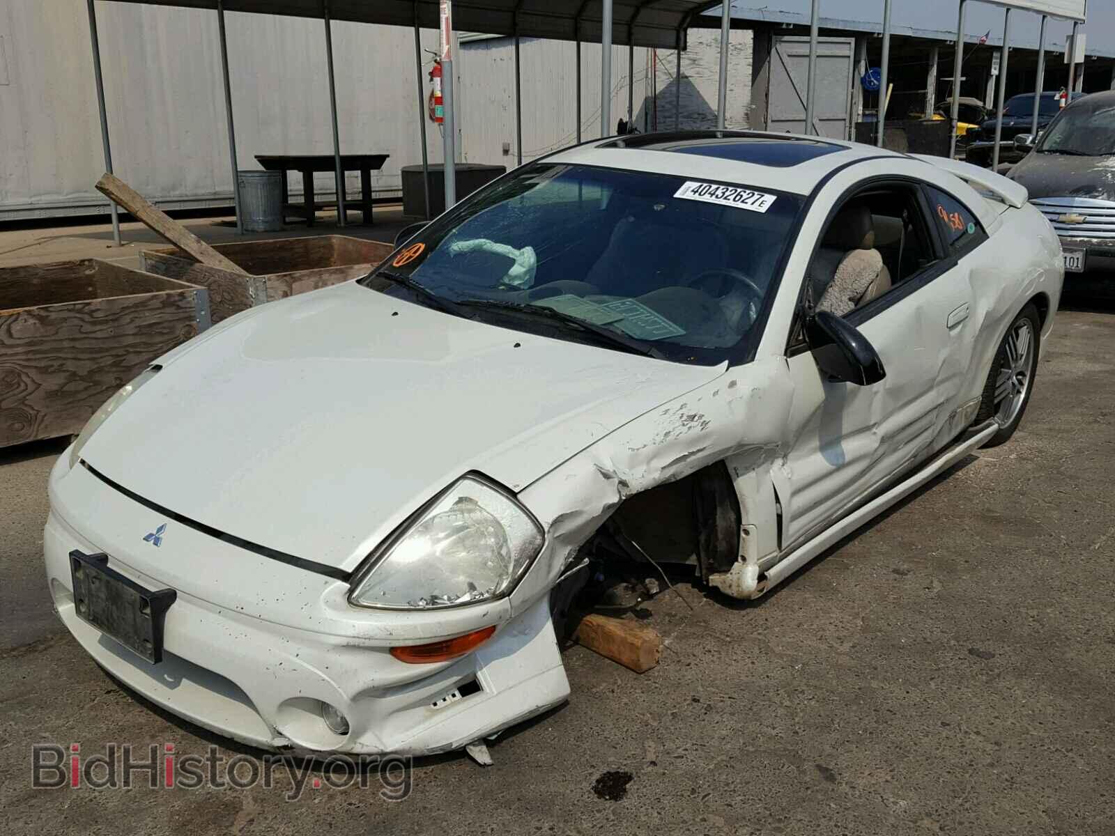 2003 MITSUBISHI ECLIPSE - VIN: 4A3AC74H83E037080 - Фото 2