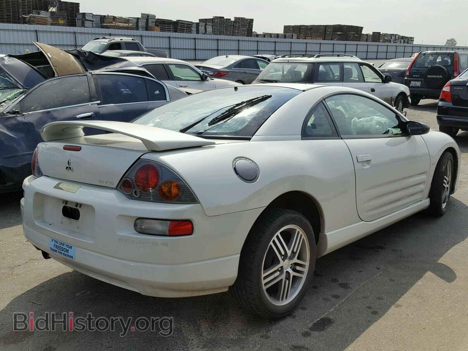 2003 MITSUBISHI ECLIPSE - VIN: 4A3AC74H83E037080 - Фото 4