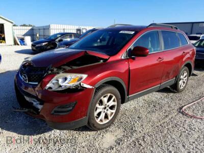 2012 Mazda CX-9, бордовый — VIN JM3TB2CA8C0362323, Copart