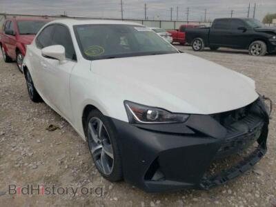 2017 Lexus IS IS 200t, white — VIN JTHBA1D24H5049979, Copart