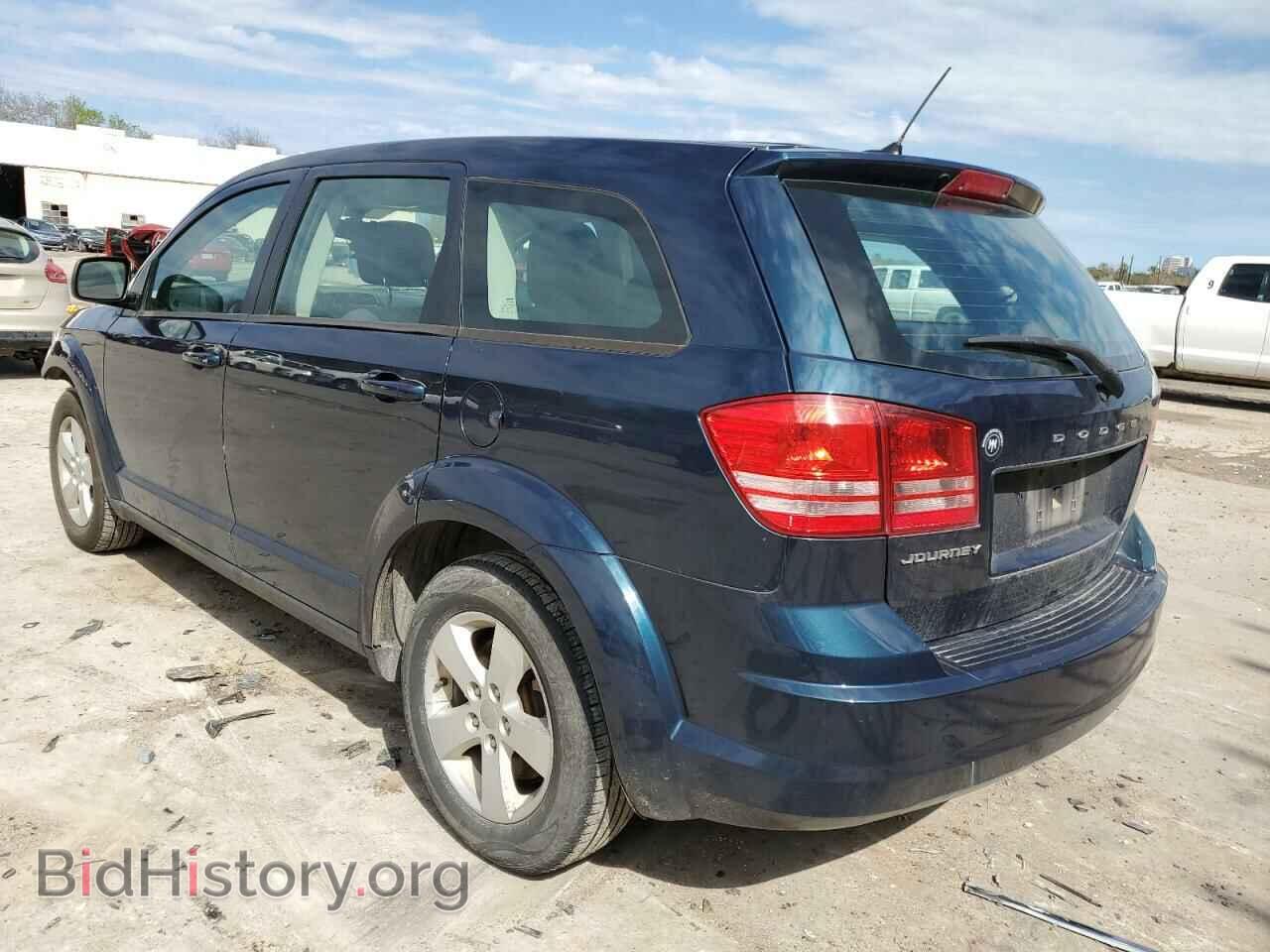 2013 DODGE JOURNEY - VIN: 3C4PDCAB2DT607451 - Фото 2