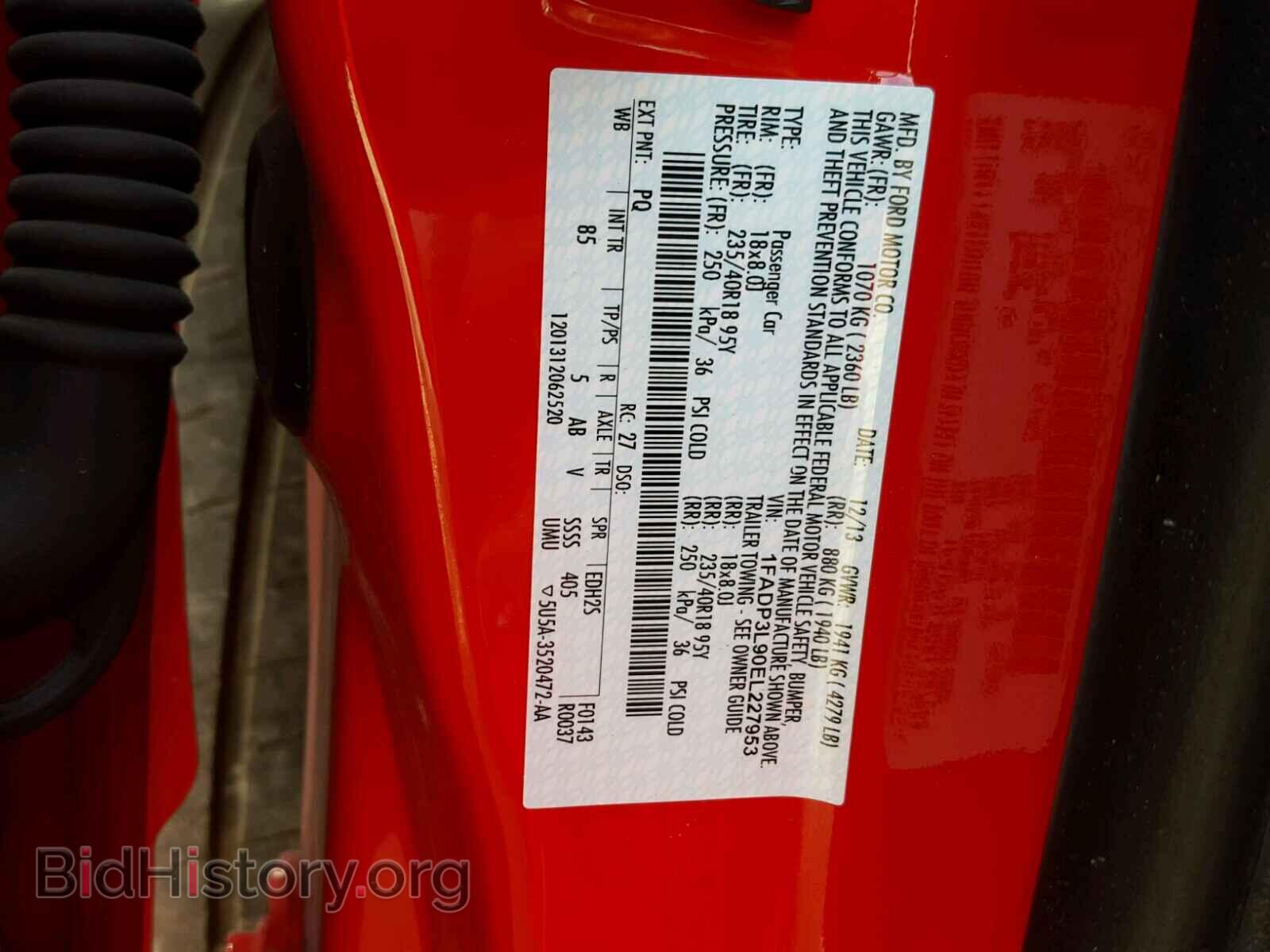 2014 FORD FOCUS - VIN: 1FADP3L90EL227953 - Photo 10