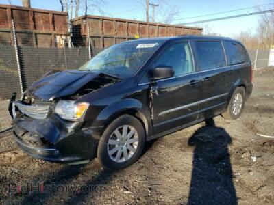 2016 Chrysler MINIVAN TOWN & COU, черный — VIN 2C4RC1BG2GR214549, Copart