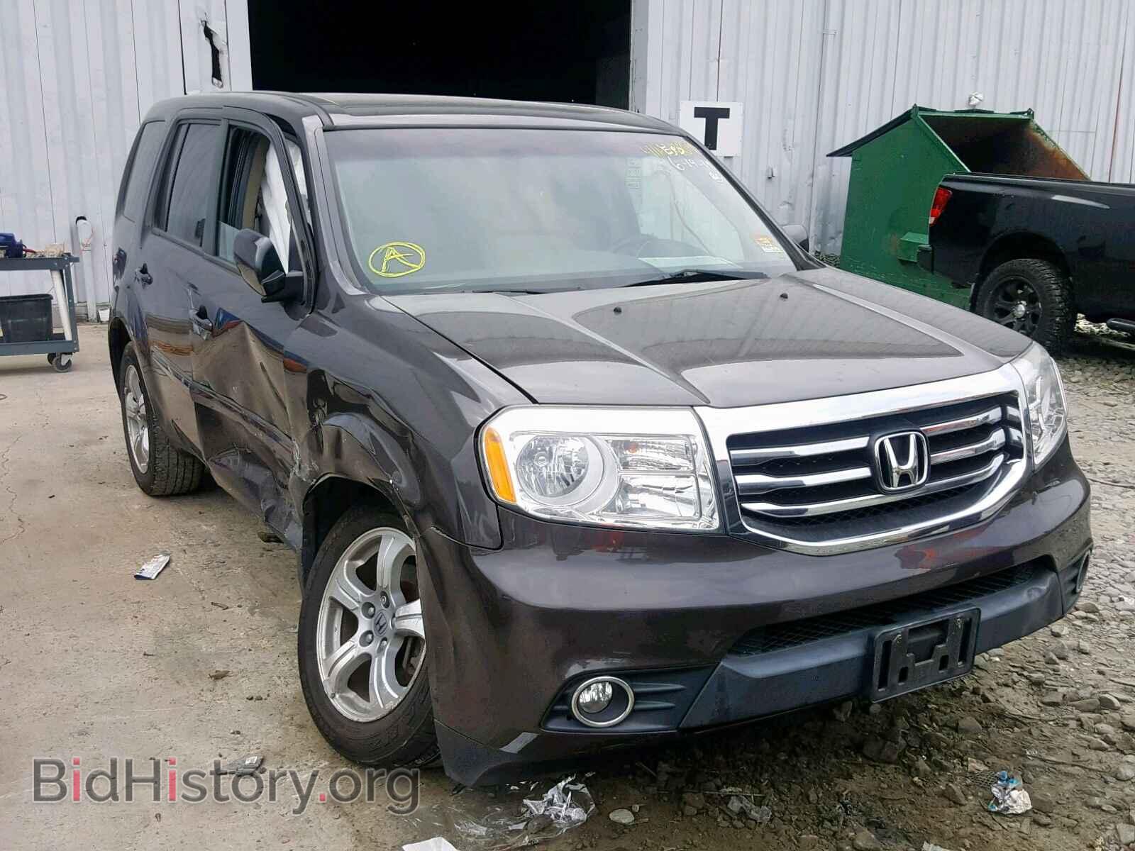 Фотография 5FNYF4H41CB020179 - HONDA PILOT EX 2012