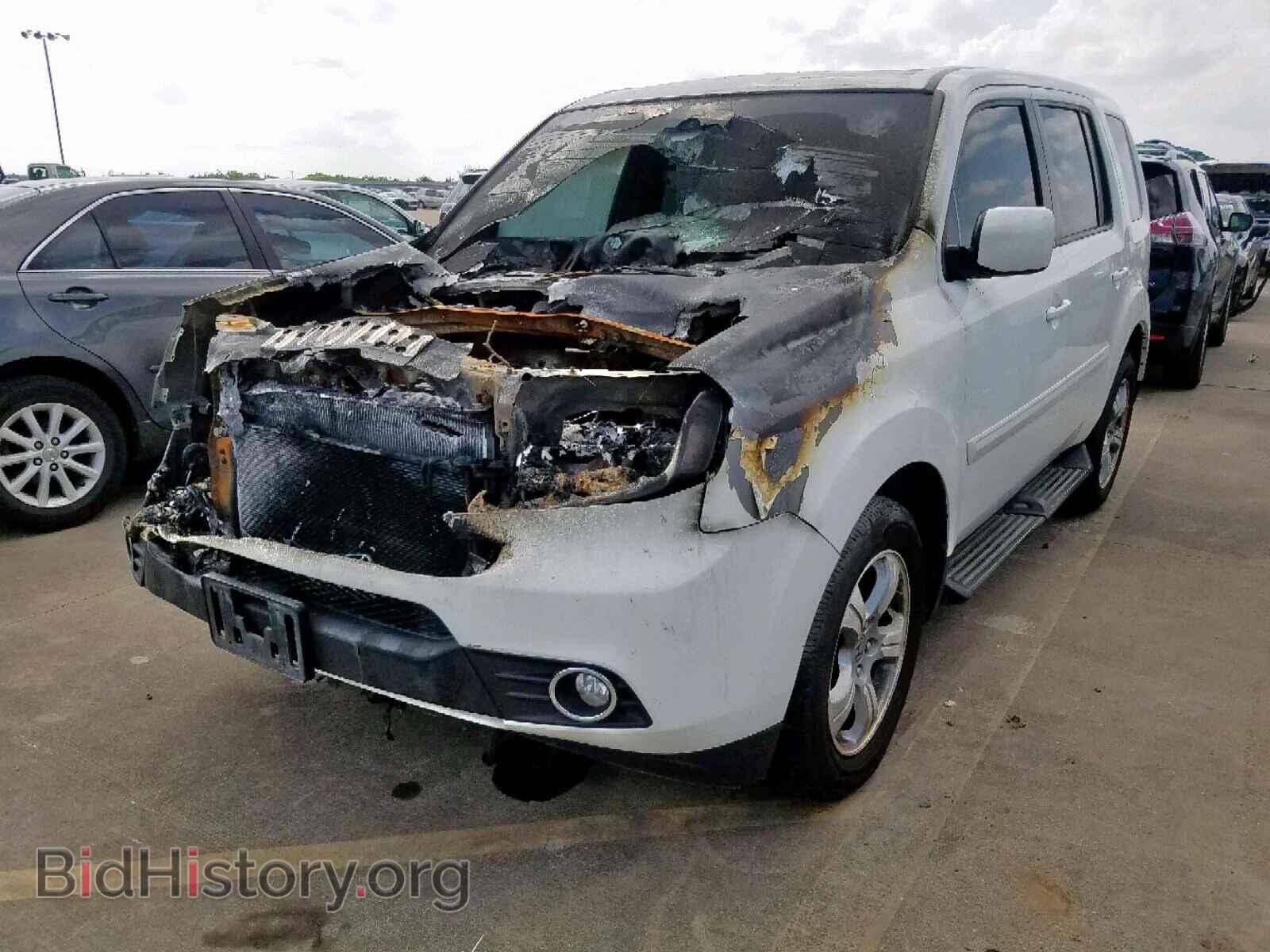 2013 HONDA PILOT EXL - VIN: 5FNYF3H54DB038261 - Фото 2