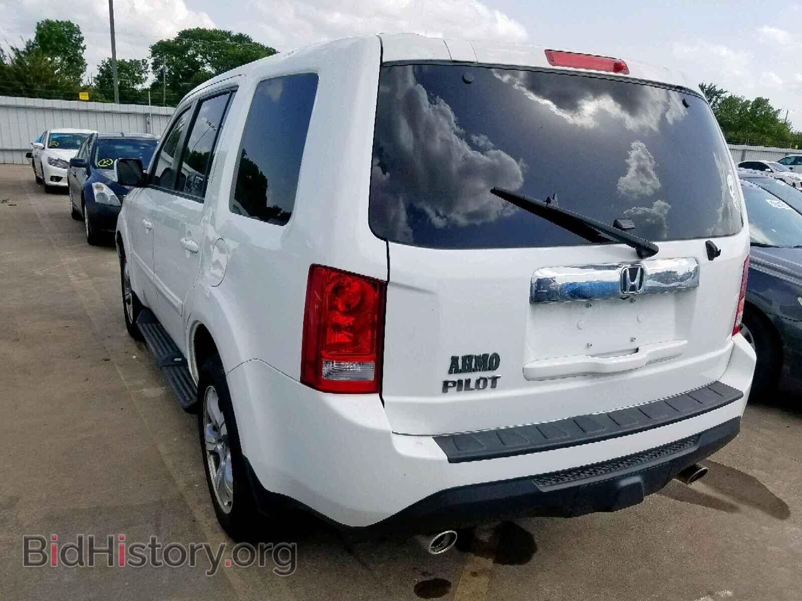 2013 HONDA PILOT EXL - VIN: 5FNYF3H54DB038261 - Фото 3