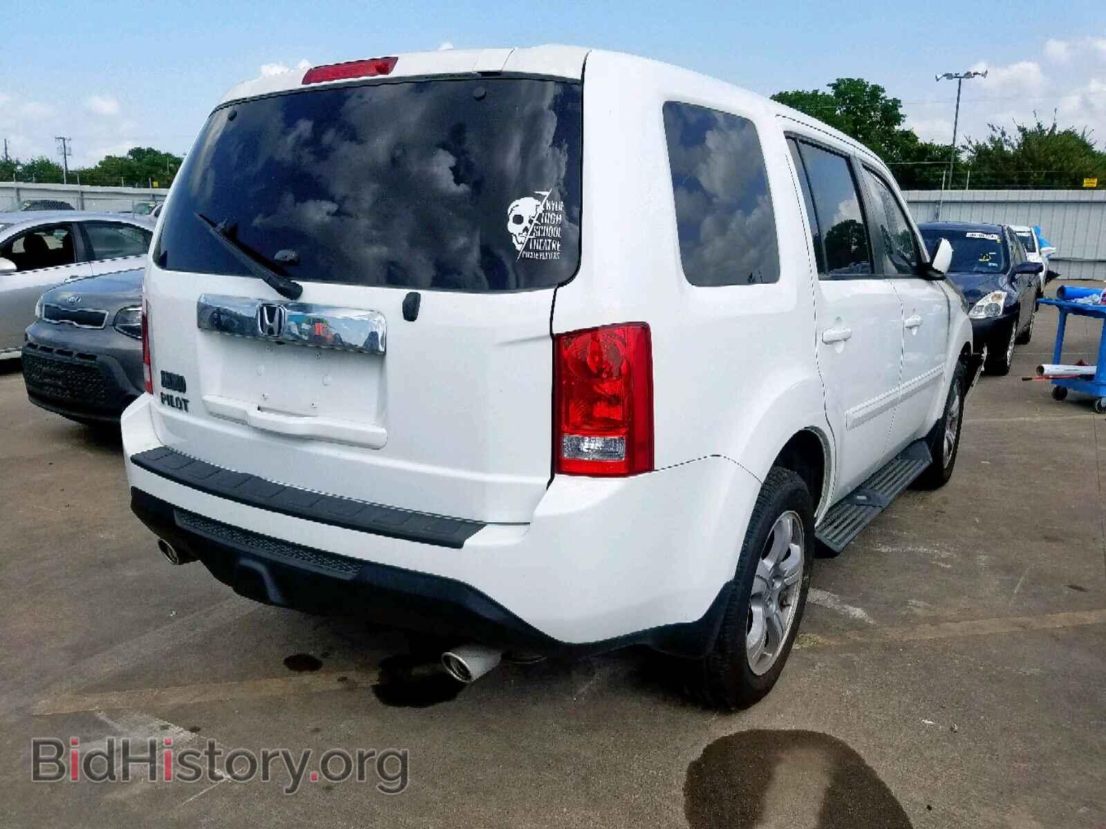 2013 HONDA PILOT EXL - VIN: 5FNYF3H54DB038261 - Фото 4