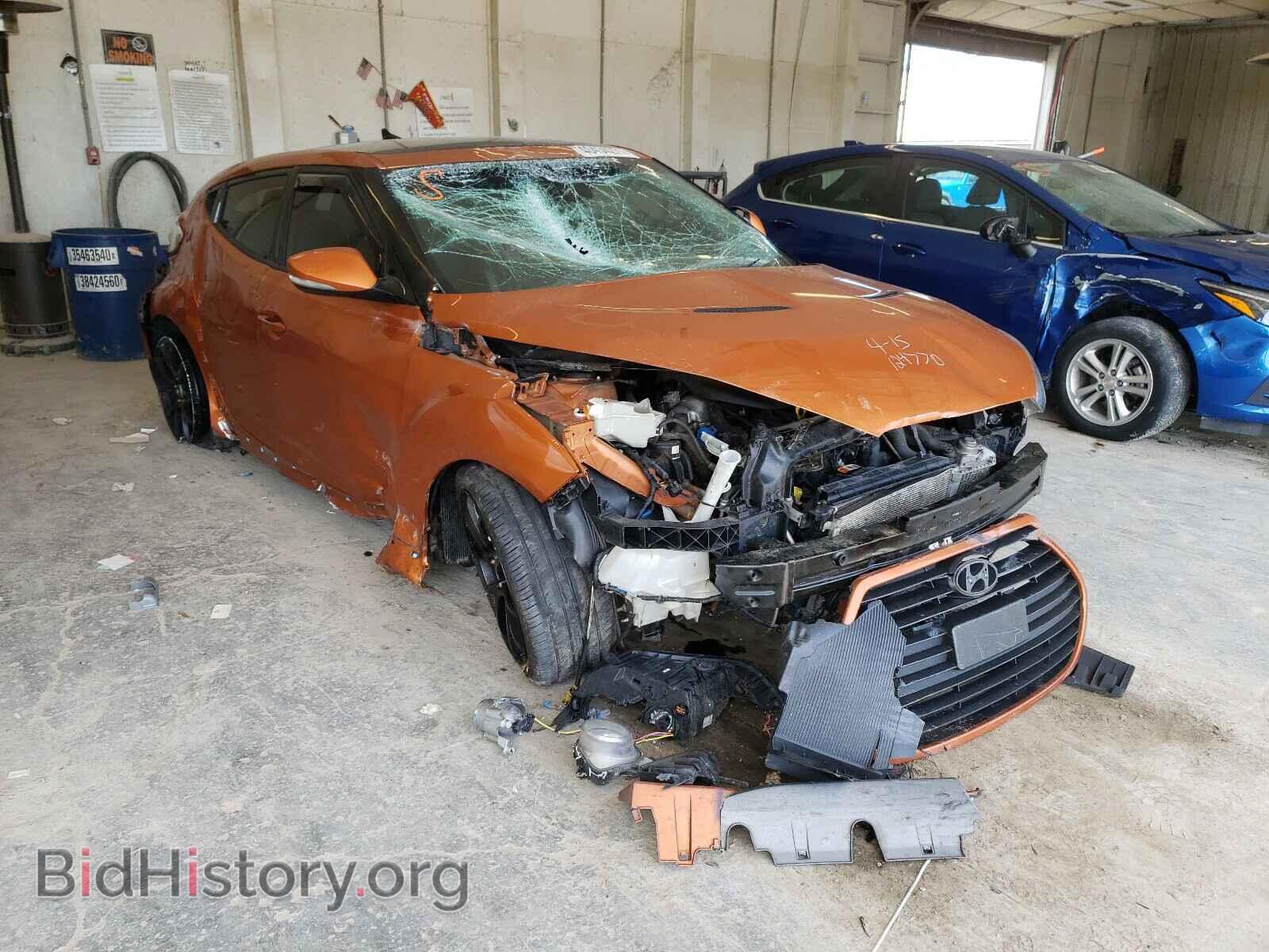Photo KMHTC6AE5DU157633 - HYUNDAI VELOSTER 2013