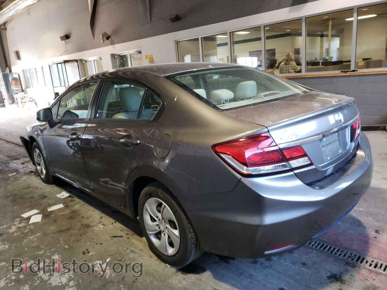2013 HONDA CIVIC - VIN: 2HGFB2F55DH533659 - Фото 2