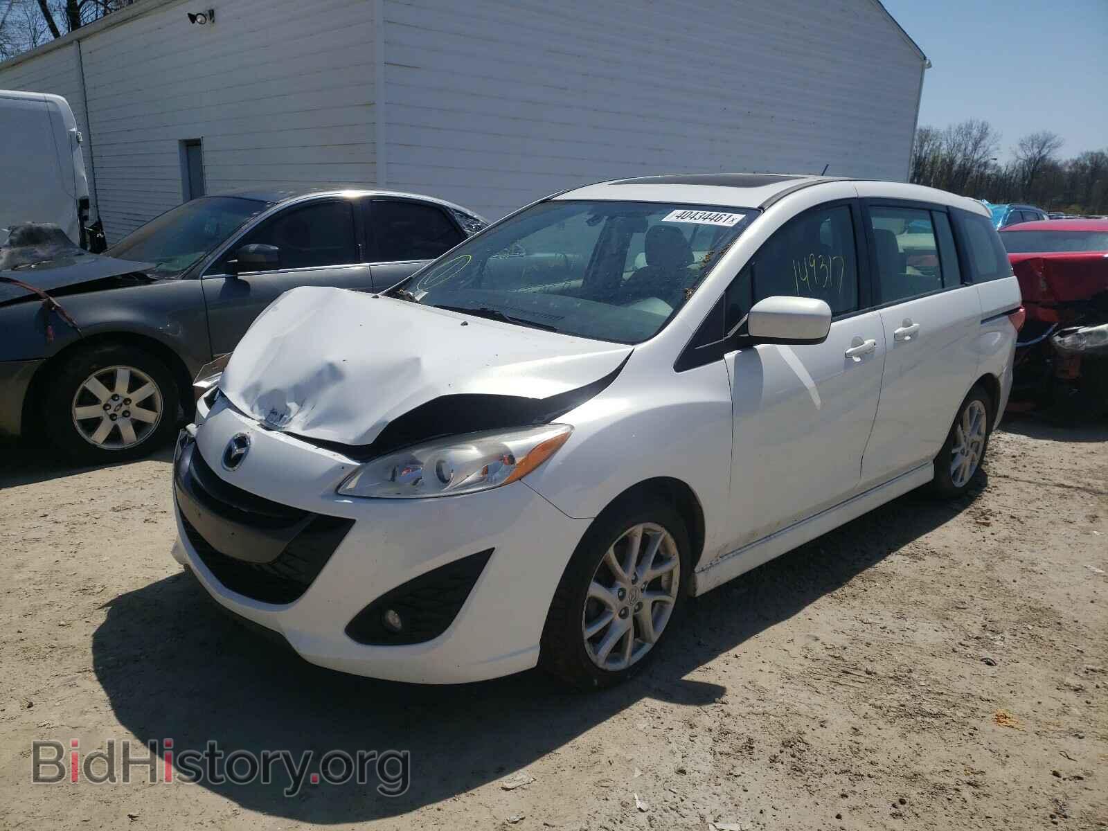 2012 MAZDA 5 - VIN: JM1CW2DL3C0139359 - Фото 2