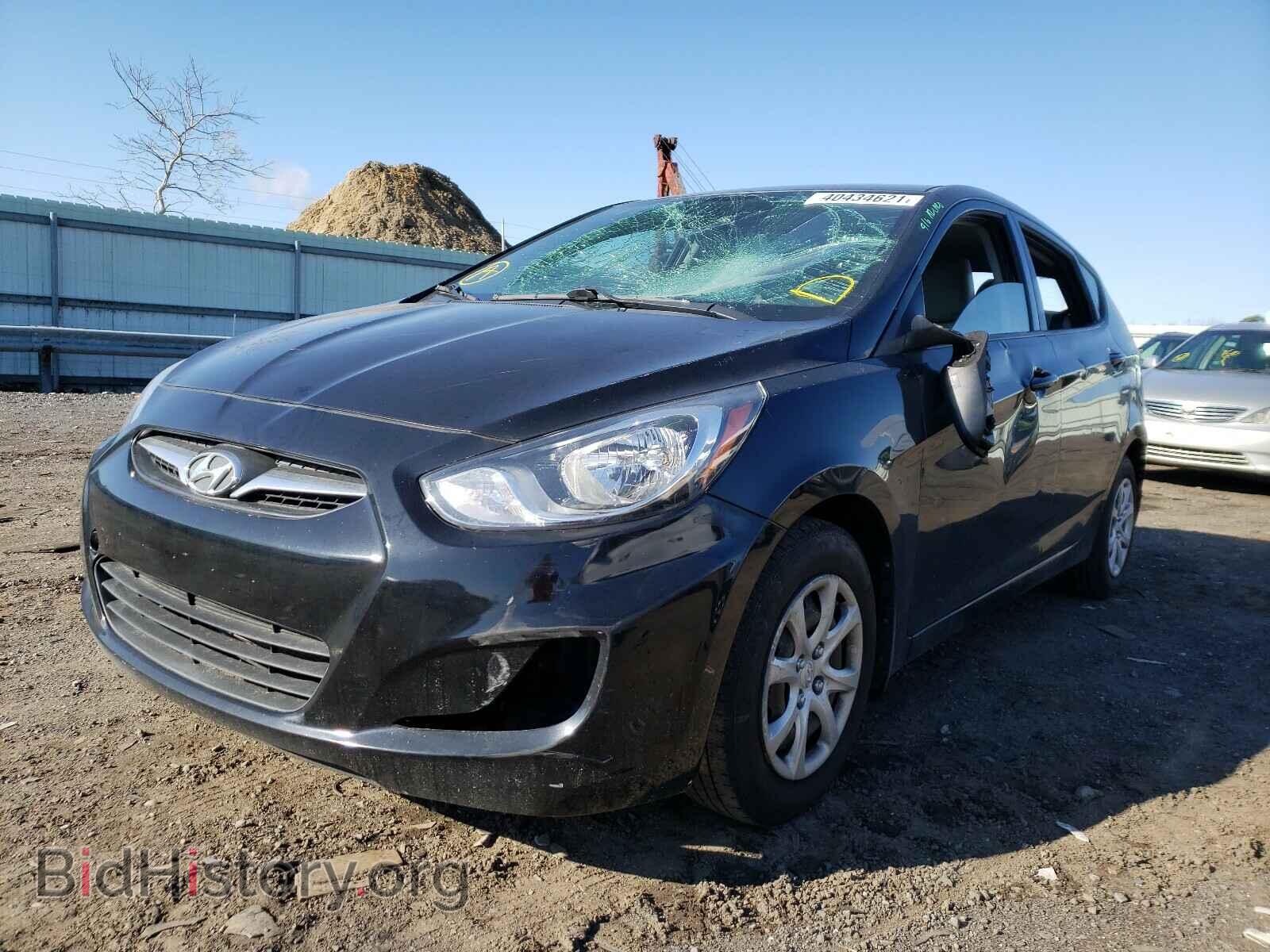 2013 HYUNDAI ACCENT - VIN: KMHCT5AE2DU073215 - Фото 2