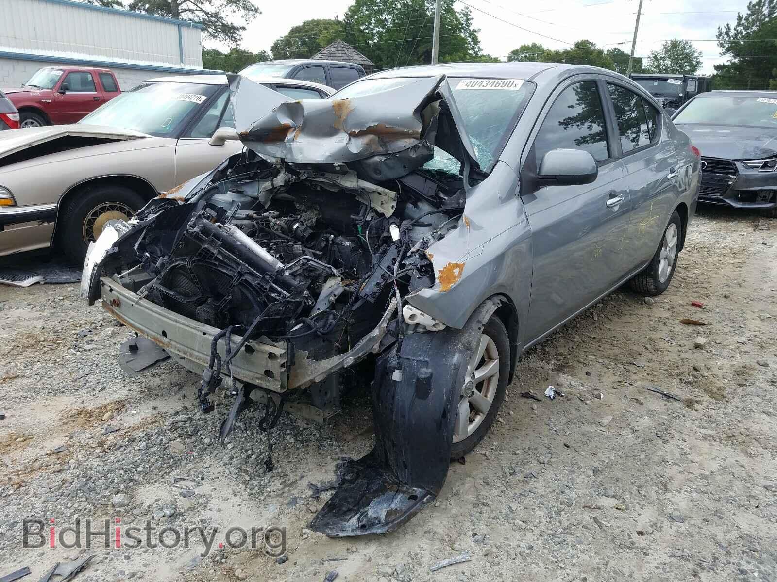 2012 NISSAN VERSA - VIN: 3N1CN7AP0CL863720 - Фото 2